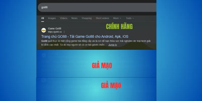 Go88 giả – tránh xa ngay
